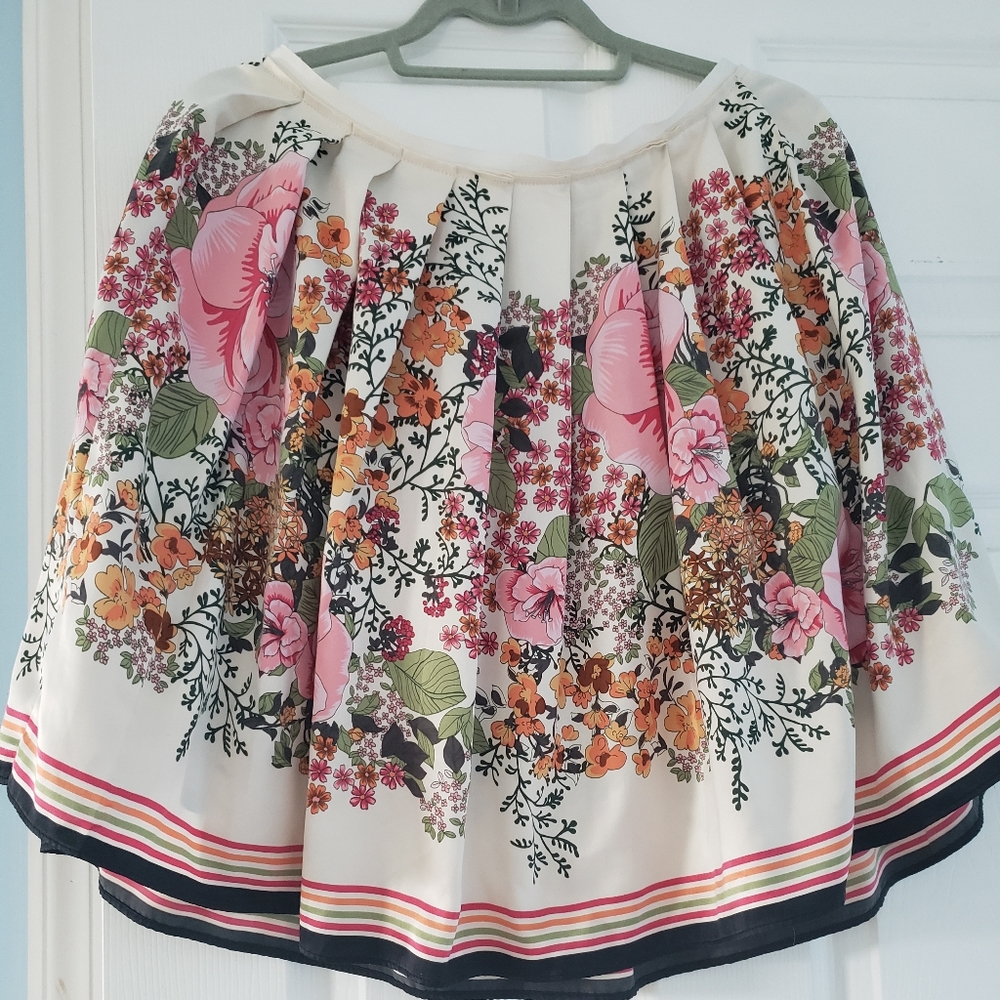 Old Navy Floral Tea Skirt